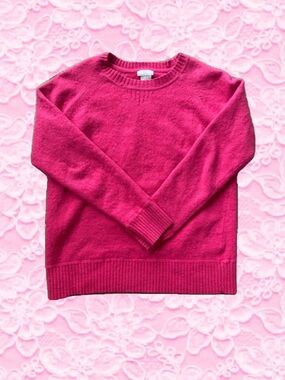 Joe Fresh Women's Crewneck Sweater in Fuchsia